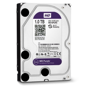 1TB Western Digital Purple 3.5″ Internal Surveillance Hard Disk Drive (HDD)