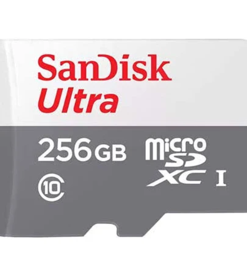 SANDISK 256GB ULTRA MICROSDXC 100MB CLASS 10 UHS-I MEMORY CARD