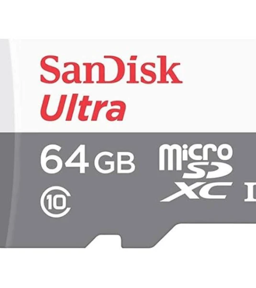 SANDISK 64GB CLASS 10 MEMORY CARD