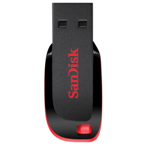 SanDisk SDCZ50-064G-B35 Cruzer Blade 64GB USB 2.0 Flash Drive