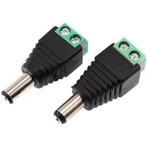 DC POWER PLUG WITH TERMINAL 100 PACK