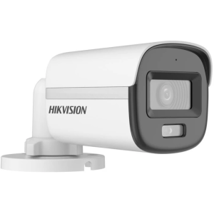 Hikvision 40 Meter 2MP 2.8mm Smart Hybrid Light with ColorVu Fixed Bullet Camera DS-2CE12DF0T-LFS(2.8mm)