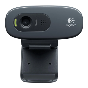LOGITECH C270-WEBCAM-USB-BLACK - SKU: LOGITEC C270