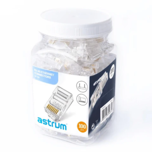 NT100 NETWORK RJ45 CONNECTORS 100 PACK