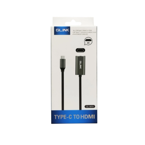 GLINK- TYPE C TO HDMI TYPE C MALE TO HDMI FEMALE